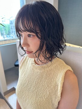 アム(amu) ボブパーマ/パーマボブ/デジタルパーマ/ゆるふわパーマ/ミニボブ