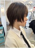 くびれウルフカットレイヤースタイルマレットヘア20代～50代