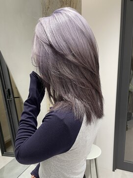 ソル 栄矢場町(SOL) ハッシュカット/ミディアムレイヤーカット/ルーツカラー