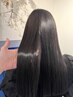 【TOMOKO指名限定！憧れのストレートヘア】カット＋縮毛矯正＋トリートメント