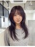 【小原指名限定】レイヤーカット+ケアカラー+3stepトリートメント ¥13,300