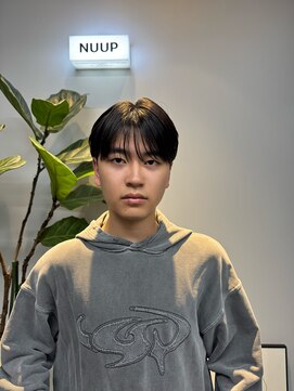 ヌープヘアーアイス(NUUP.hair ici) シースルーマッシュ/韓国ヘア/韓国スタイル/マッシュ