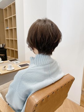 サム 横浜 大倉山(Sum) ボーイッシュになりすぎない丸みショートヘア