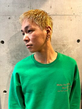 サロンリベルテ(salon Liberte) メンズブリーチ×ベリーショートで大人の色気UPカッコいい