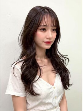 ブロウ ネックス ザ サロン 表参道(VLOW nex the salon) 韓国ヘア/透明感カラー/小顔に見せる顔まわりカット/ミディアム