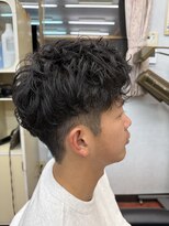 デザミ(Des Amis)&nbsp;アクティブショート  ルーズパーマ