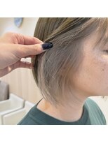 アッシュ 北千住店(Ash) 【ブリーチ2回】ミルクティーグレージュカラー