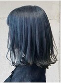 ミディアム｜ブルーブラック｜ブラック濃いめ