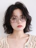 カット¥5500#顔周りレイヤーカット#ショートボブ#ショートカット#天神大名