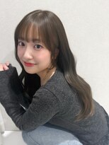 カシュカシュ 表参道(cache cache)&nbsp;透明感たっぷり赤みなしオリーブカラー♪