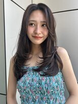 ロンド 銀座(Lond) ◎ くびれレイヤー/オリーブベージュ/顔周り/シースルー/銀座5