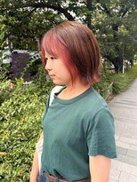 ビビディ バビディ ブー 河原町三条店(Bibbidi.bobbidi.boo) ☆ボブヘア/インナーカラー/ビビットカラー/ブリーチカラー