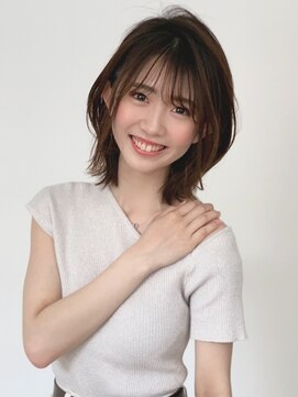 スイート ヘアデザイン(Suite HAIR DESIGN) 《Suite》レイヤーボブ×アッシュベージュ