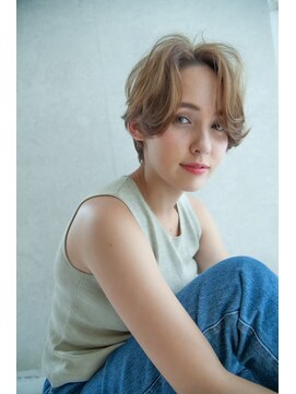 レニーバイエース(LANY by ACE) 【LANY 横浜】ハンサムショート×ハイトーンベージュ