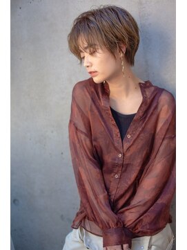 アッシュ 池袋店(Ash) クールなハンサムショート　　＃池袋駅