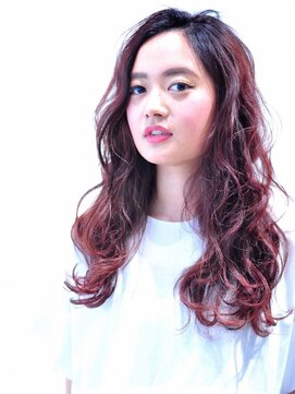 ココ 本八幡(KOKO) 黒髪クラゲヘアーオリーブグレー小顔ココアベージュミディアム