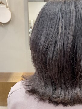 マロウ(mallow) 《花屋併設》スモーキーグレー@20代30代40代@アディクシーカラー