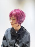 コス プレ族に人気☆アニメキャラ派手髪ブリーチカラーピンク