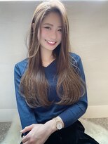 ラバーズ ラパーク岸和田店(LOVERS)&nbsp;ナチュラルベージュハイレイヤーロング_ことりベージュ_79