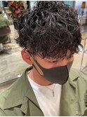LA’BO渋谷　ミックススパイラルパーマ