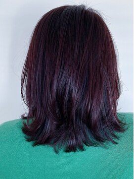 ヘアーサロン ラフリジー(Loufreasy) 【お客様スタイル】イルミナカラーで艶髪へ♪