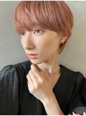 【PARK】ピンクベージュ×ワイドバング