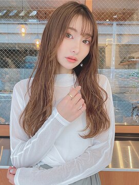 ルービック バランス 天王寺(Rubik's×Balance) 韓国ヘア・レイヤーカット/透明感ショコラベージュ