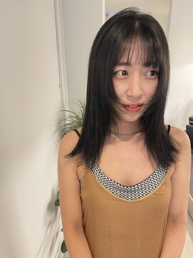 ニコフクオカヘアーメイク(NIKO Fukuoka Hair Make) 【NIKO】黒染めを使わない暗めカラー/透け感カラー