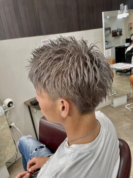 レガ(le ga) メンズもおしゃれに！ハイトーンカラー！