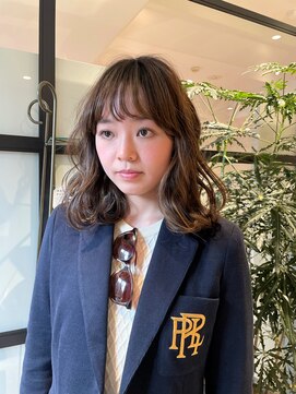 ビュートリアム 広尾(BEAUTRIUM) 癖毛風、柔らかミディアム