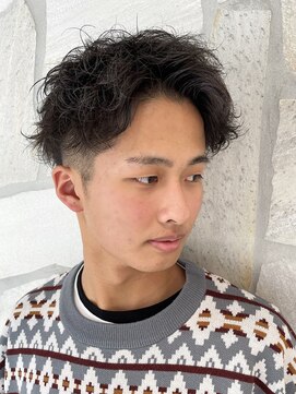 ヨシザワインク バンダイ(YOSHIZAWA Inc. BANDAI) ツイスパ2ヶ月後/もちの良いパーマ/ツーブロック/ビジネスパーマ