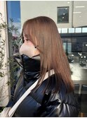 ダブルカラーミルクティーベージュカラーケアブリーチハイトーン