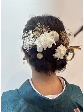 ソースバンダイ 万代(SOURCE) 編み込みアレンジ