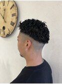 メンズショートパーマ