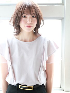 ヘアープロデュース ジェネシス(hair produce genesis) ◇genesis◆ひし形シルエット×ミルクティ-ベージュ