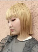 ブロンドボブ