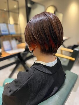 ソーホーヘアーアンドボタニカル 大橋店(SOHO hair & botanical) インナーカラー/ショート/30代40代/大橋