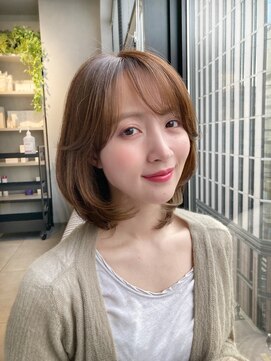 エマ ギンザ(EMMA GINZA) くびれボブ、ひし形ボブ似合せカット40代50代