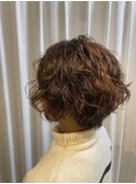 ショートパーマ 原明日香