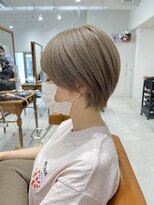 ネイロ 錦糸町(NeiRo)&nbsp;ハッシュカットフルバング似合わせカットレッドブラウン