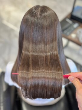 ノイズオオサカ 梅田店(NOISM OSAKA) 髪質改善縮毛矯正レイヤーカット20代30代40代大人可愛い美髪艶髪