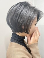 ルーファス 恵比寿 渋谷(Ruufus) アッシュ系ハイライト/ショート/30代40代