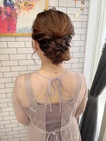 リール(THE RIRE.)&nbsp;＊THE  RIRE.  ボブ×シニヨンアレンジ＊