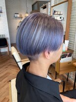ヘアーショップ エヌアンドエー 越谷店(hair shop N&A)&nbsp;おしゃれメンズの毛流れサラ艶透明感カラーセンターパート