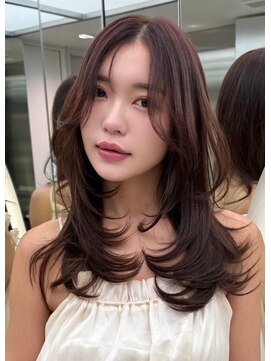 レディアル 渋谷(REDEAL) ワンホンヘア/韓国ヘア/ウルフ/前髪[レイヤーカット/渋谷]