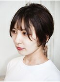 丸みショート