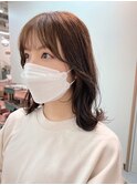 ミディアム/韓国風/レイヤーカット/顔回りカット/柏駅