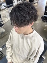 ヴィップルーム(viproom)&nbsp;メンズツーブロックメンズパーマフェードカットスパイラルパーマ