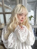 ニコ トウキョウ 渋谷(nico TOKYO)&nbsp;ホワイトブロンド/ダブルカラー/ケアブリーチ/ハイトーン