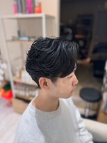 バース 梅田中崎町店(BIRTH)&nbsp;おすすめパーマニュアンスパーマセンターパートフェザーパーマ